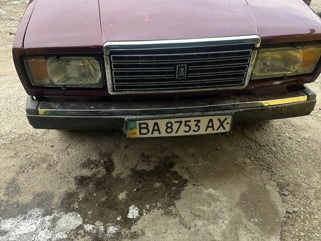 Красный ВАЗ 2107, объемом двигателя 1.45 л и пробегом 68 тыс. км за 1400 $, фото 1 на Automoto.ua