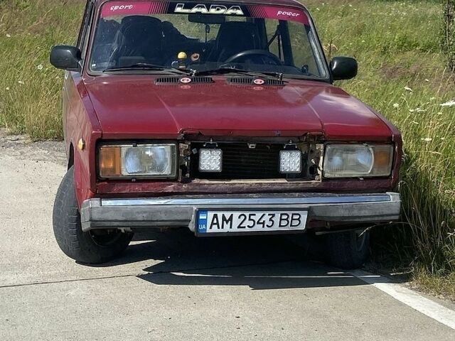 Червоний ВАЗ 2107, об'ємом двигуна 1.5 л та пробігом 40 тис. км за 403 $, фото 1 на Automoto.ua