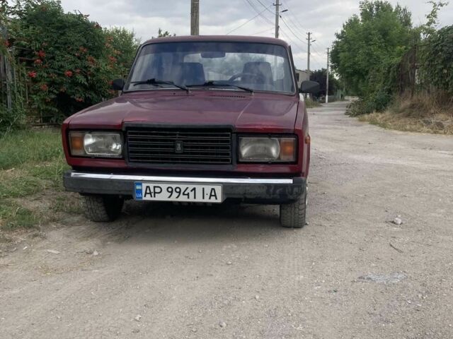 Червоний ВАЗ 2107, об'ємом двигуна 1.5 л та пробігом 63 тис. км за 563 $, фото 1 на Automoto.ua