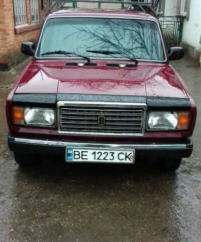 Червоний ВАЗ 2107, об'ємом двигуна 1.5 л та пробігом 1 тис. км за 888 $, фото 1 на Automoto.ua