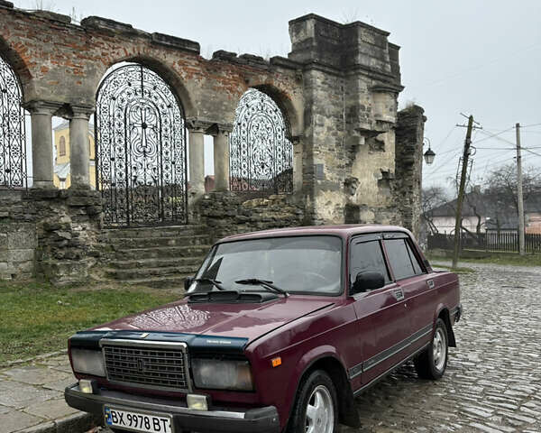 Червоний ВАЗ 2107, об'ємом двигуна 1.45 л та пробігом 91 тис. км за 1700 $, фото 1 на Automoto.ua