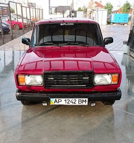 Червоний ВАЗ 2107, об'ємом двигуна 1.45 л та пробігом 180 тис. км за 1600 $, фото 1 на Automoto.ua