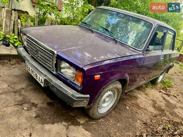 Красный ВАЗ 2107, объемом двигателя 1.5 л и пробегом 47 тыс. км за 720 $, фото 1 на Automoto.ua