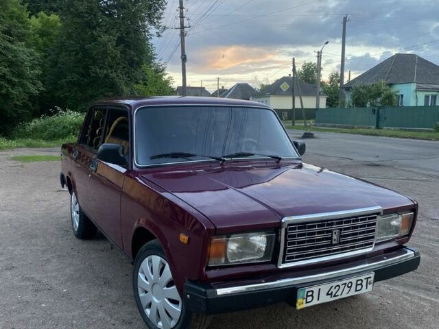 Червоний ВАЗ 2107, об'ємом двигуна 1.5 л та пробігом 1 тис. км за 870 $, фото 1 на Automoto.ua