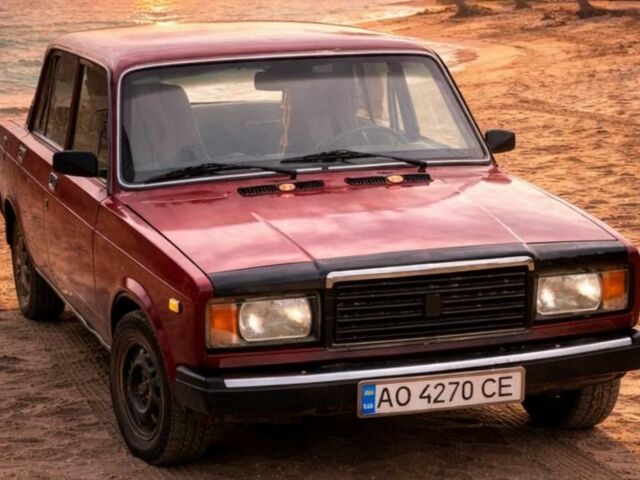 Червоний ВАЗ 2107, об'ємом двигуна 1.5 л та пробігом 75 тис. км за 850 $, фото 1 на Automoto.ua