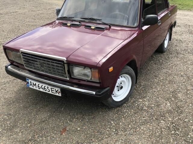 Червоний ВАЗ 2107, об'ємом двигуна 3 л та пробігом 58 тис. км за 1150 $, фото 1 на Automoto.ua