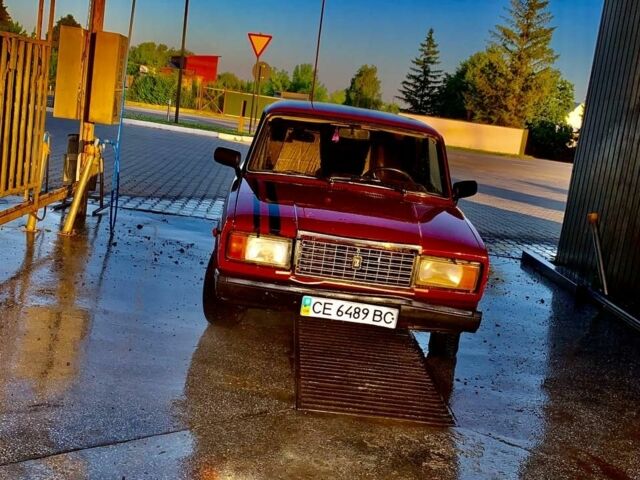 Червоний ВАЗ 2107, об'ємом двигуна 1.5 л та пробігом 200 тис. км за 748 $, фото 1 на Automoto.ua