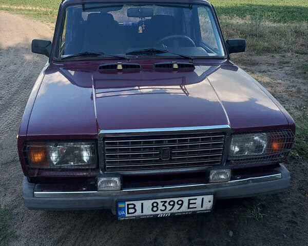 Червоний ВАЗ 2107, об'ємом двигуна 1.57 л та пробігом 102 тис. км за 1400 $, фото 1 на Automoto.ua