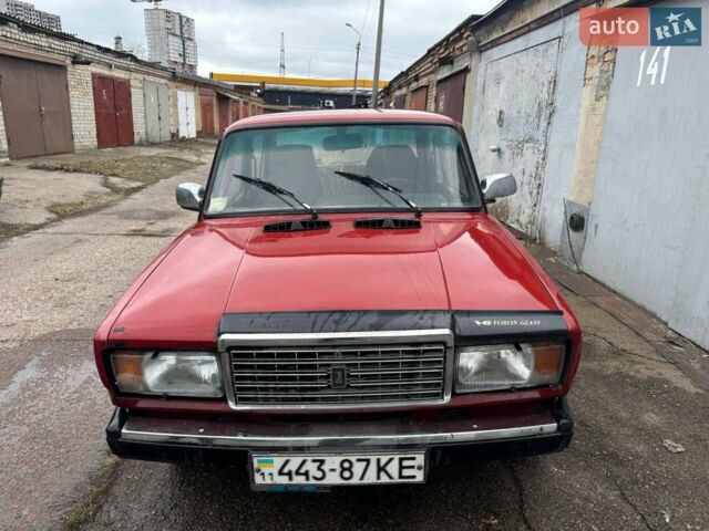 Красный ВАЗ 2107, объемом двигателя 0 л и пробегом 150 тыс. км за 1000 $, фото 1 на Automoto.ua