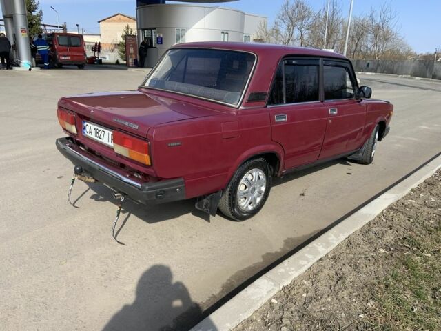 Красный ВАЗ 2107, объемом двигателя 1.6 л и пробегом 150 тыс. км за 1150 $, фото 1 на Automoto.ua