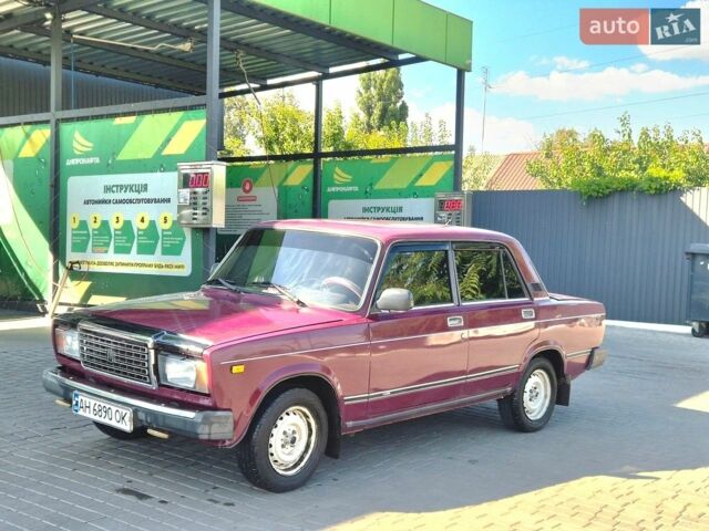Червоний ВАЗ 2107, об'ємом двигуна 1.57 л та пробігом 70 тис. км за 1100 $, фото 1 на Automoto.ua