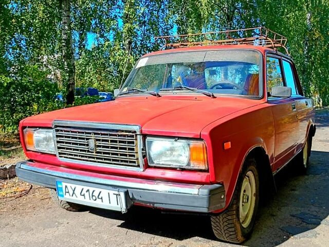 Червоний ВАЗ 2107, об'ємом двигуна 1.6 л та пробігом 145 тис. км за 600 $, фото 1 на Automoto.ua