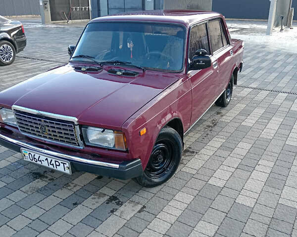 Червоний ВАЗ 2107, об'ємом двигуна 1.6 л та пробігом 60 тис. км за 1000 $, фото 1 на Automoto.ua