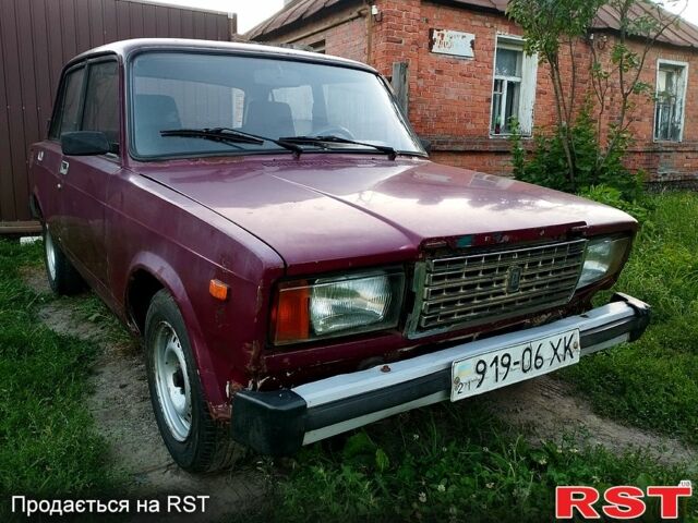 Червоний ВАЗ 2107, об'ємом двигуна 1.5 л та пробігом 100 тис. км за 400 $, фото 1 на Automoto.ua