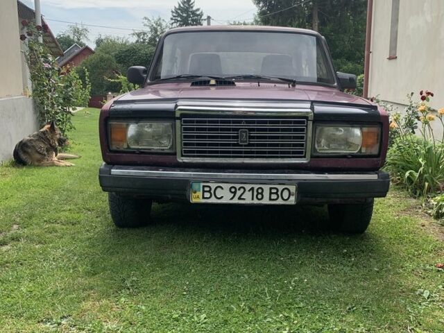 Червоний ВАЗ 2107, об'ємом двигуна 1.5 л та пробігом 200 тис. км за 600 $, фото 1 на Automoto.ua