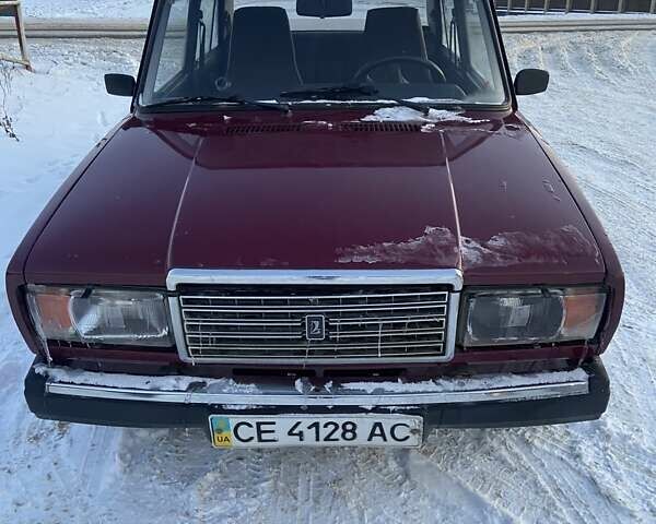 Червоний ВАЗ 2107, об'ємом двигуна 1.45 л та пробігом 57 тис. км за 1070 $, фото 1 на Automoto.ua