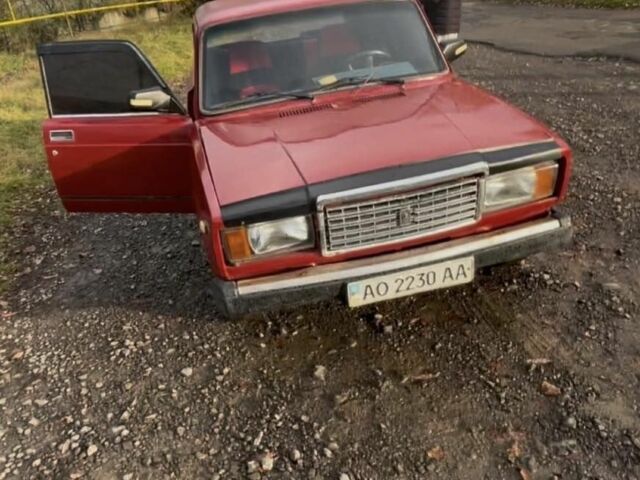 Червоний ВАЗ 2107, об'ємом двигуна 1.5 л та пробігом 150 тис. км за 800 $, фото 1 на Automoto.ua