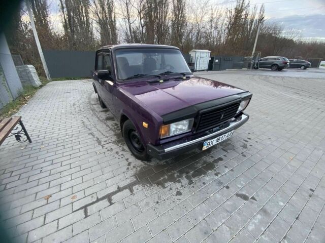 Червоний ВАЗ 2107, об'ємом двигуна 1.5 л та пробігом 450 тис. км за 620 $, фото 1 на Automoto.ua