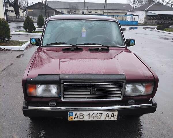 Червоний ВАЗ 2107, об'ємом двигуна 1.5 л та пробігом 200 тис. км за 1100 $, фото 1 на Automoto.ua