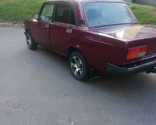 Червоний ВАЗ 2107, об'ємом двигуна 1.5 л та пробігом 85 тис. км за 1700 $, фото 1 на Automoto.ua