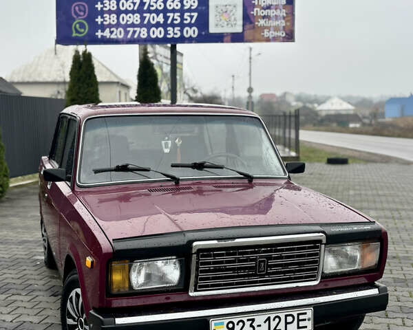 Красный ВАЗ 2107, объемом двигателя 0 л и пробегом 107 тыс. км за 1200 $, фото 1 на Automoto.ua