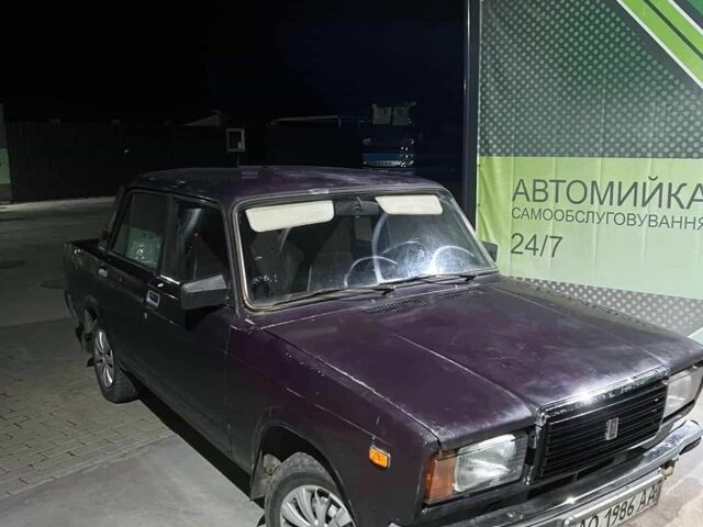 Червоний ВАЗ 2107, об'ємом двигуна 1 л та пробігом 55 тис. км за 650 $, фото 1 на Automoto.ua