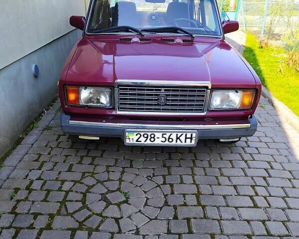 Червоний ВАЗ 2107, об'ємом двигуна 1.45 л та пробігом 170 тис. км за 1500 $, фото 1 на Automoto.ua