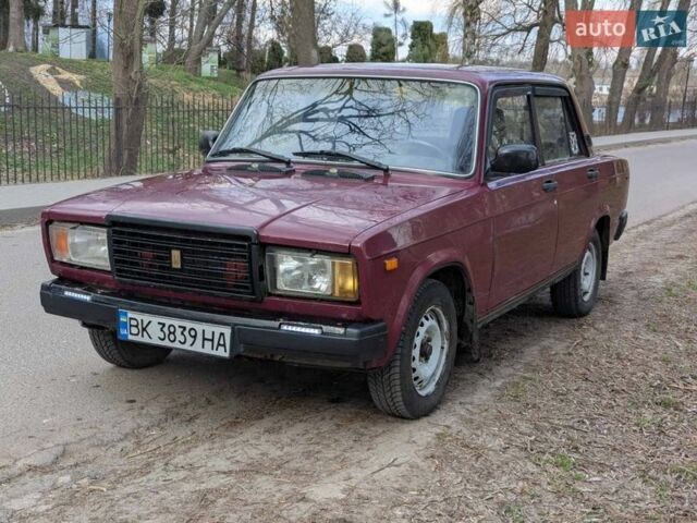 Червоний ВАЗ 2107, об'ємом двигуна 1.45 л та пробігом 140 тис. км за 700 $, фото 1 на Automoto.ua