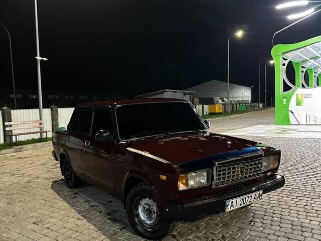 ВАЗ 2107 2004 в Бережанах на Automoto.ua Красный ВАЗ 2107, объемом двигателя 1.5 л и пробегом 160 тыс. км за 458 $, фото 1 на Automoto.ua