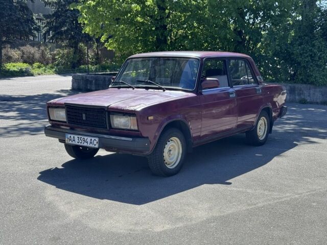 Червоний ВАЗ 2107, об'ємом двигуна 1.5 л та пробігом 100 тис. км за 600 $, фото 1 на Automoto.ua