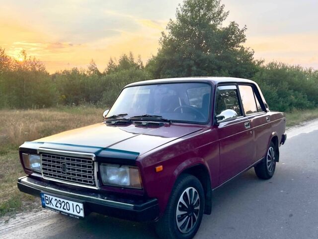 Червоний ВАЗ 2107, об'ємом двигуна 1.5 л та пробігом 55 тис. км за 1450 $, фото 1 на Automoto.ua