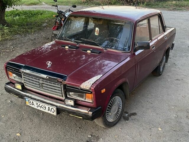 Червоний ВАЗ 2107, об'ємом двигуна 1.5 л та пробігом 68 тис. км за 671 $, фото 1 на Automoto.ua