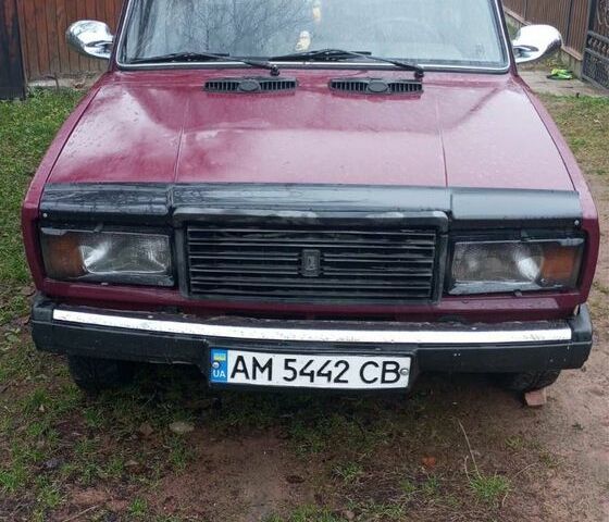 Червоний ВАЗ 2107, об'ємом двигуна 1.5 л та пробігом 138 тис. км за 1250 $, фото 1 на Automoto.ua