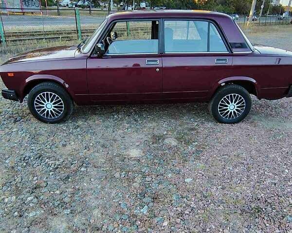 Красный ВАЗ 2107, объемом двигателя 0 л и пробегом 87 тыс. км за 1500 $, фото 1 на Automoto.ua