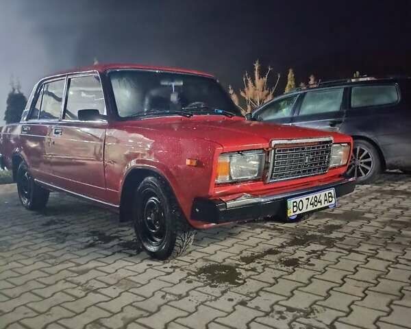 Червоний ВАЗ 2107, об'ємом двигуна 1.5 л та пробігом 65 тис. км за 1350 $, фото 1 на Automoto.ua