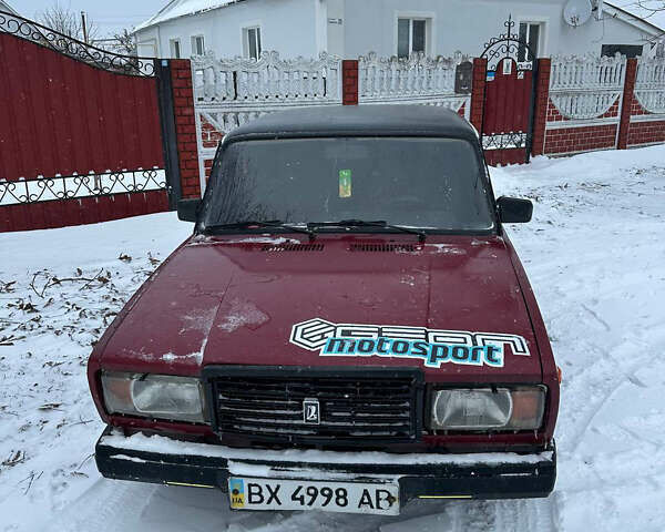 Червоний ВАЗ 2107, об'ємом двигуна 1.5 л та пробігом 91 тис. км за 900 $, фото 1 на Automoto.ua