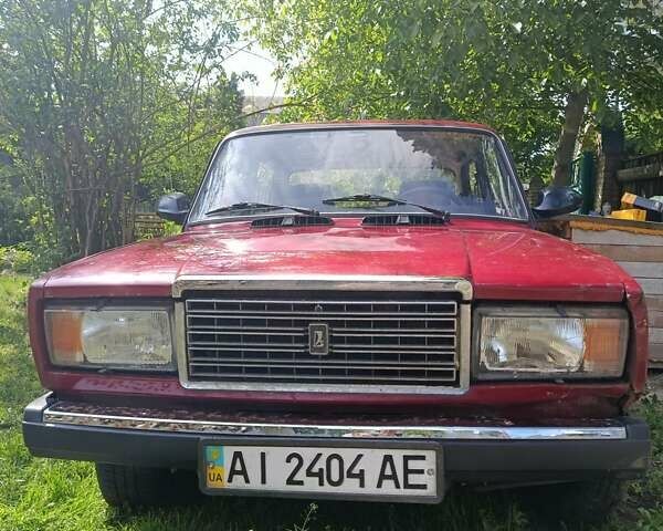 Червоний ВАЗ 2107, об'ємом двигуна 1.45 л та пробігом 61 тис. км за 1196 $, фото 1 на Automoto.ua