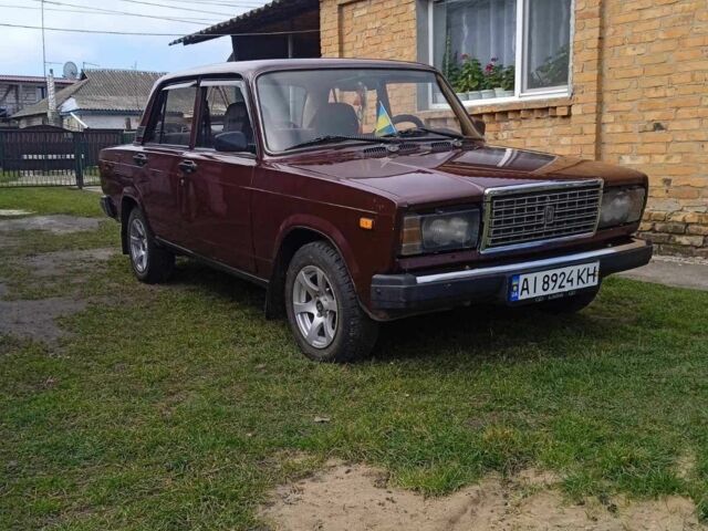 Красный ВАЗ 2107, объемом двигателя 1.5 л и пробегом 94 тыс. км за 60000 $, фото 1 на Automoto.ua