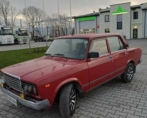 Червоний ВАЗ 2107, об'ємом двигуна 1.5 л та пробігом 85 тис. км за 1399 $, фото 1 на Automoto.ua