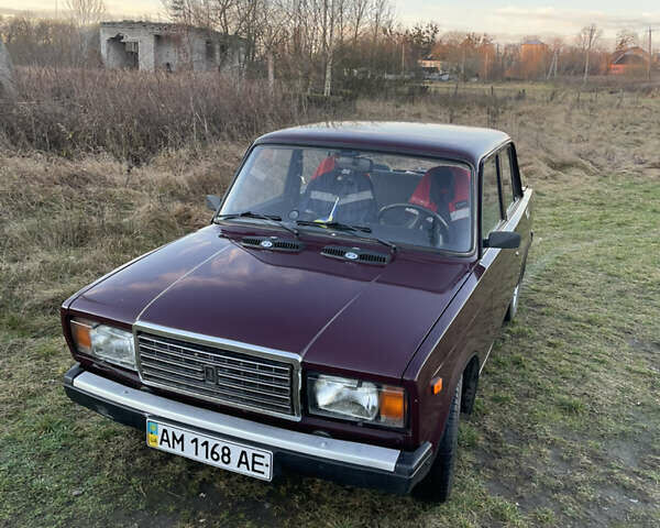 Червоний ВАЗ 2107, об'ємом двигуна 1.5 л та пробігом 80 тис. км за 1314 $, фото 1 на Automoto.ua