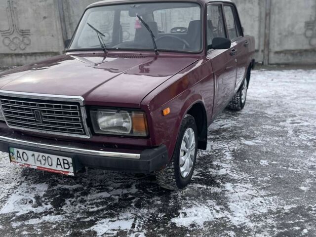 Красный ВАЗ 2107, объемом двигателя 1.5 л и пробегом 1 тыс. км за 860 $, фото 1 на Automoto.ua