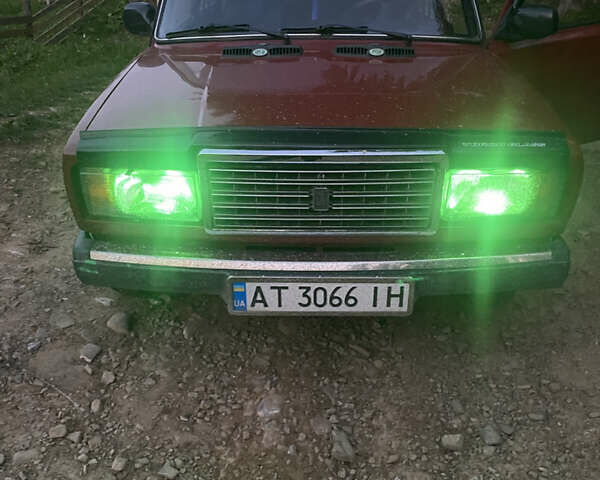Червоний ВАЗ 2107, об'ємом двигуна 1.45 л та пробігом 86 тис. км за 2100 $, фото 1 на Automoto.ua