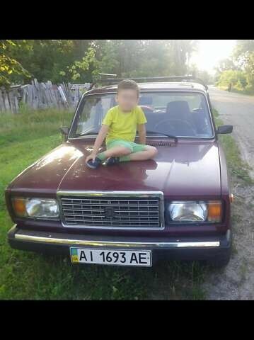 Червоний ВАЗ 2107, об'ємом двигуна 1.5 л та пробігом 87 тис. км за 1800 $, фото 1 на Automoto.ua
