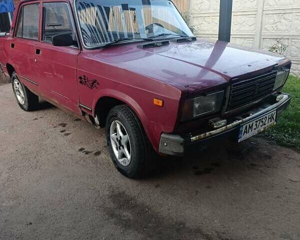 Червоний ВАЗ 2107, об'ємом двигуна 1.45 л та пробігом 84 тис. км за 450 $, фото 1 на Automoto.ua