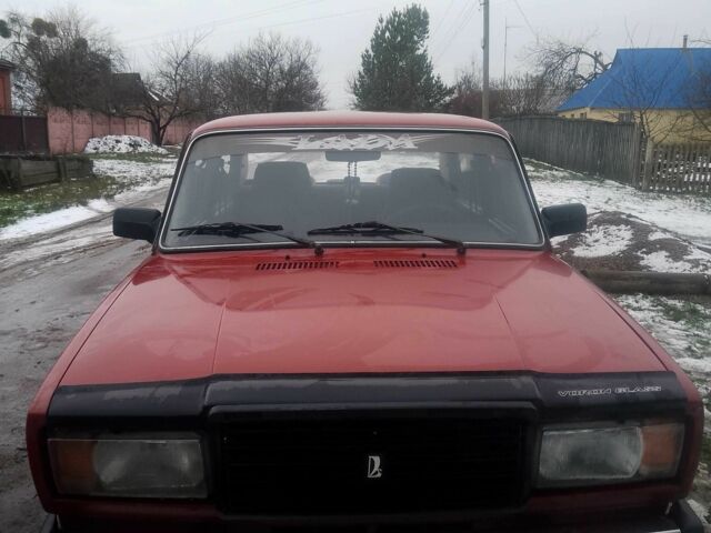 Червоний ВАЗ 2107, об'ємом двигуна 10 л та пробігом 2 тис. км за 1000 $, фото 1 на Automoto.ua