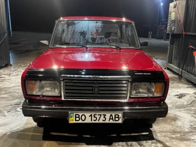 Червоний ВАЗ 2107, об'ємом двигуна 0 л та пробігом 86 тис. км за 850 $, фото 1 на Automoto.ua