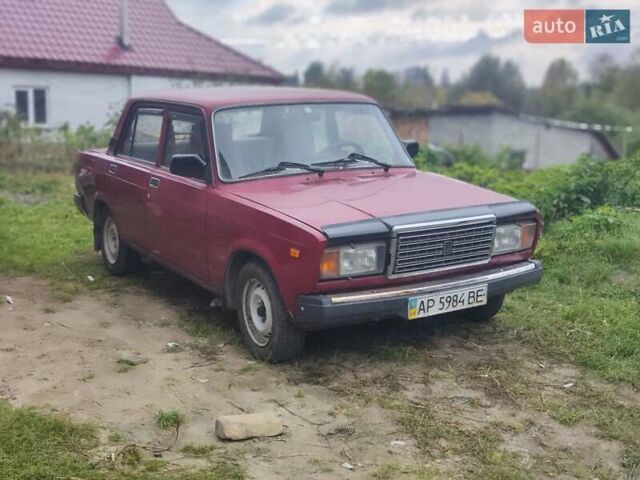 Червоний ВАЗ 2107, об'ємом двигуна 0 л та пробігом 40 тис. км за 999 $, фото 1 на Automoto.ua
