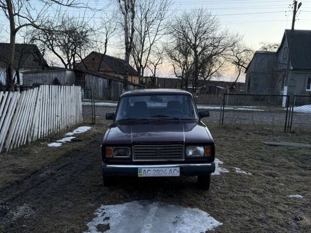 Червоний ВАЗ 2107, об'ємом двигуна 1.4 л та пробігом 2 тис. км за 650 $, фото 1 на Automoto.ua