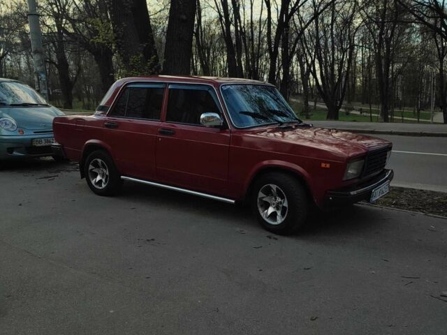 Красный ВАЗ 2107, объемом двигателя 0 л и пробегом 3 тыс. км за 1050 $, фото 1 на Automoto.ua