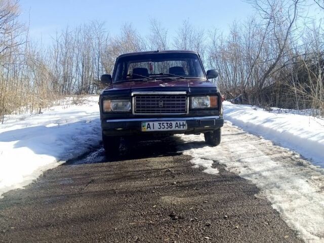 Червоний ВАЗ 2107, об'ємом двигуна 1.5 л та пробігом 73 тис. км за 388 $, фото 1 на Automoto.ua